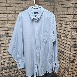 Bill Blass Mens Dress Shirt Sz 18  34/35